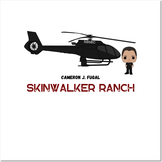 Cameron Skinwalker Chopper Wall Art by TeawithAlice